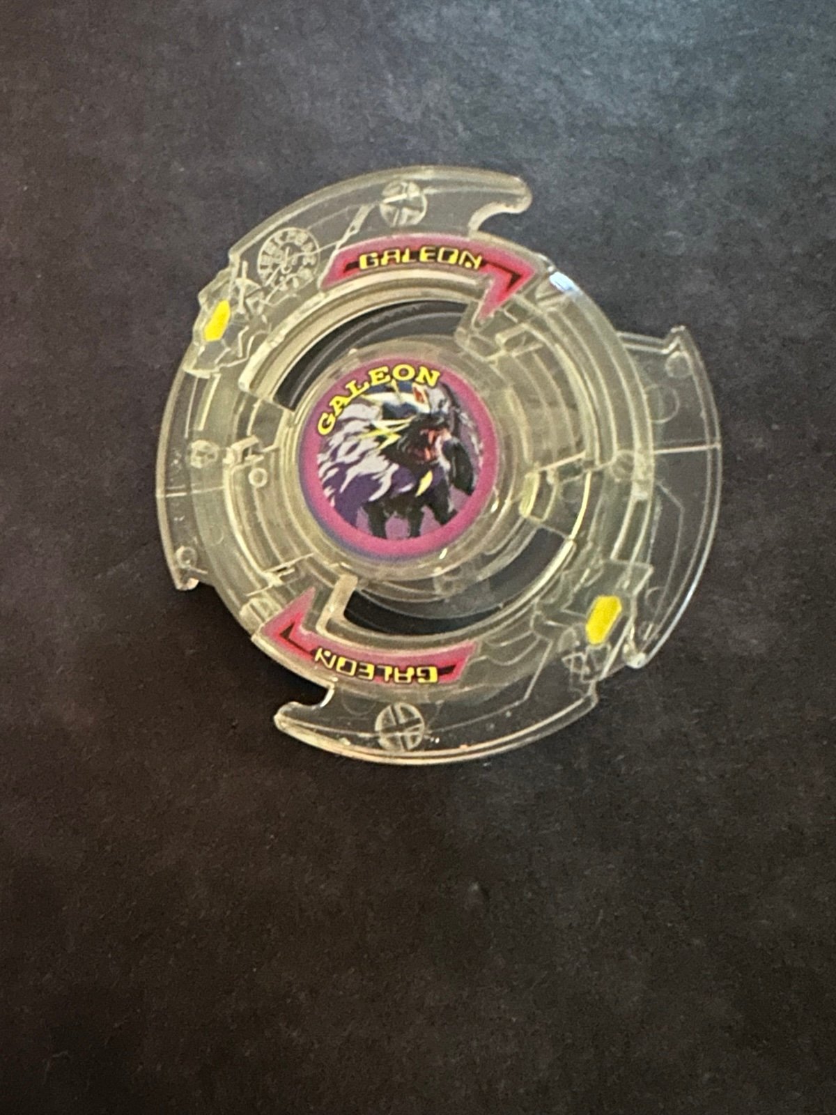 Vintage Plastic Beyblade Galeon Recolor