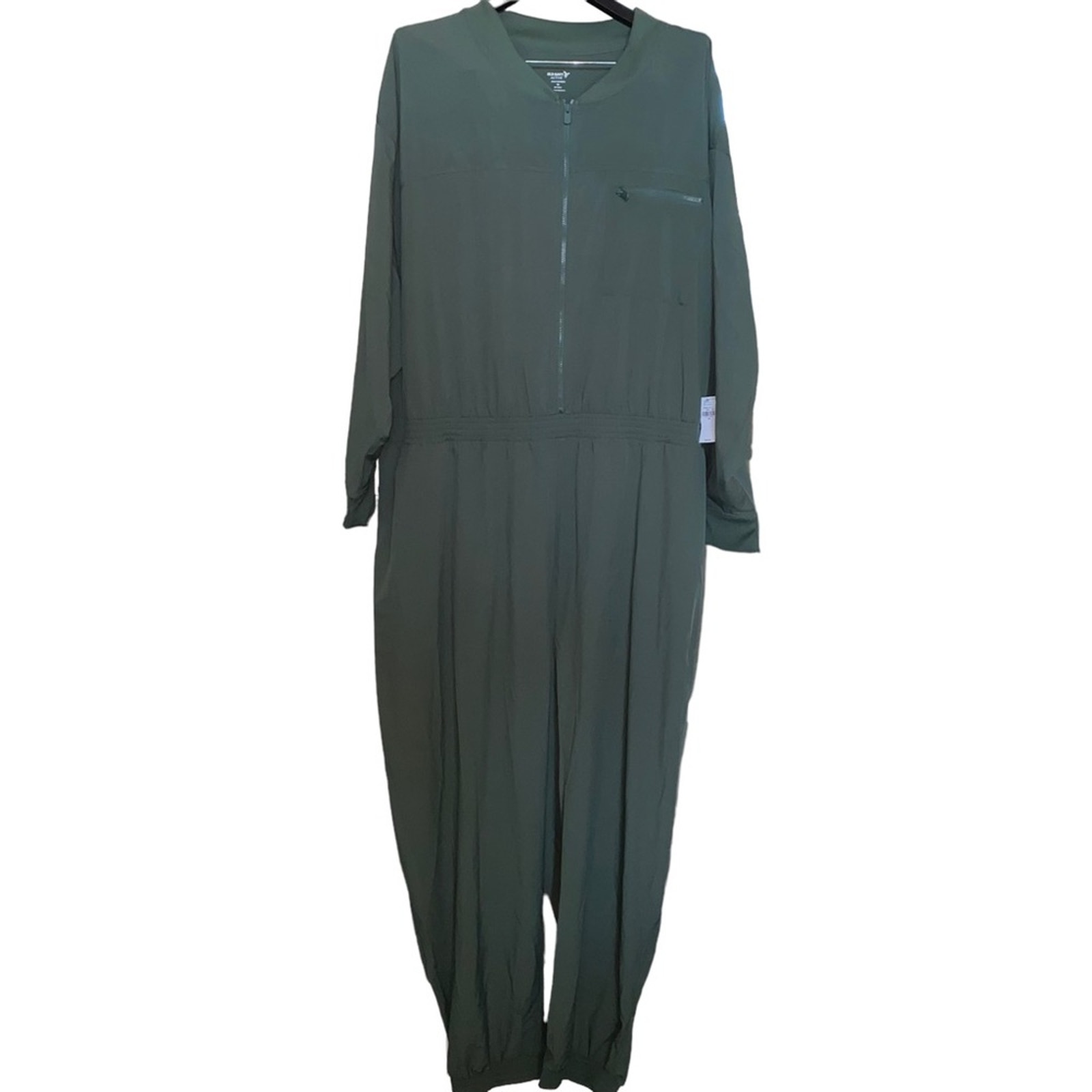 Old Navy Active StretchTech Utility Bomber Aviator Cropped Jumpsuit Plus 3X NWTs