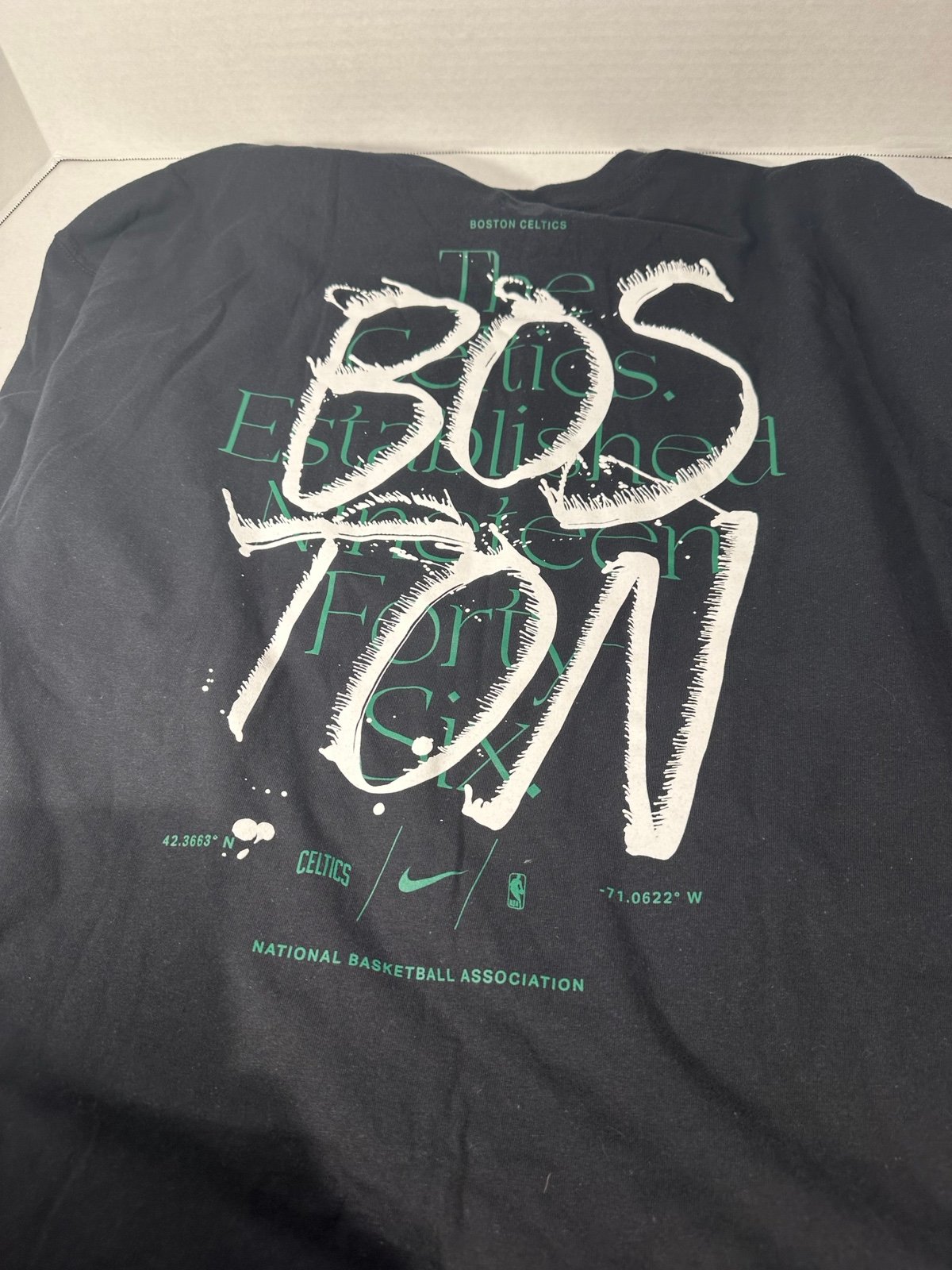 Nike Boston Celtics Black T-Shirt