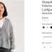 quince cashmere cropped cardigan sweater