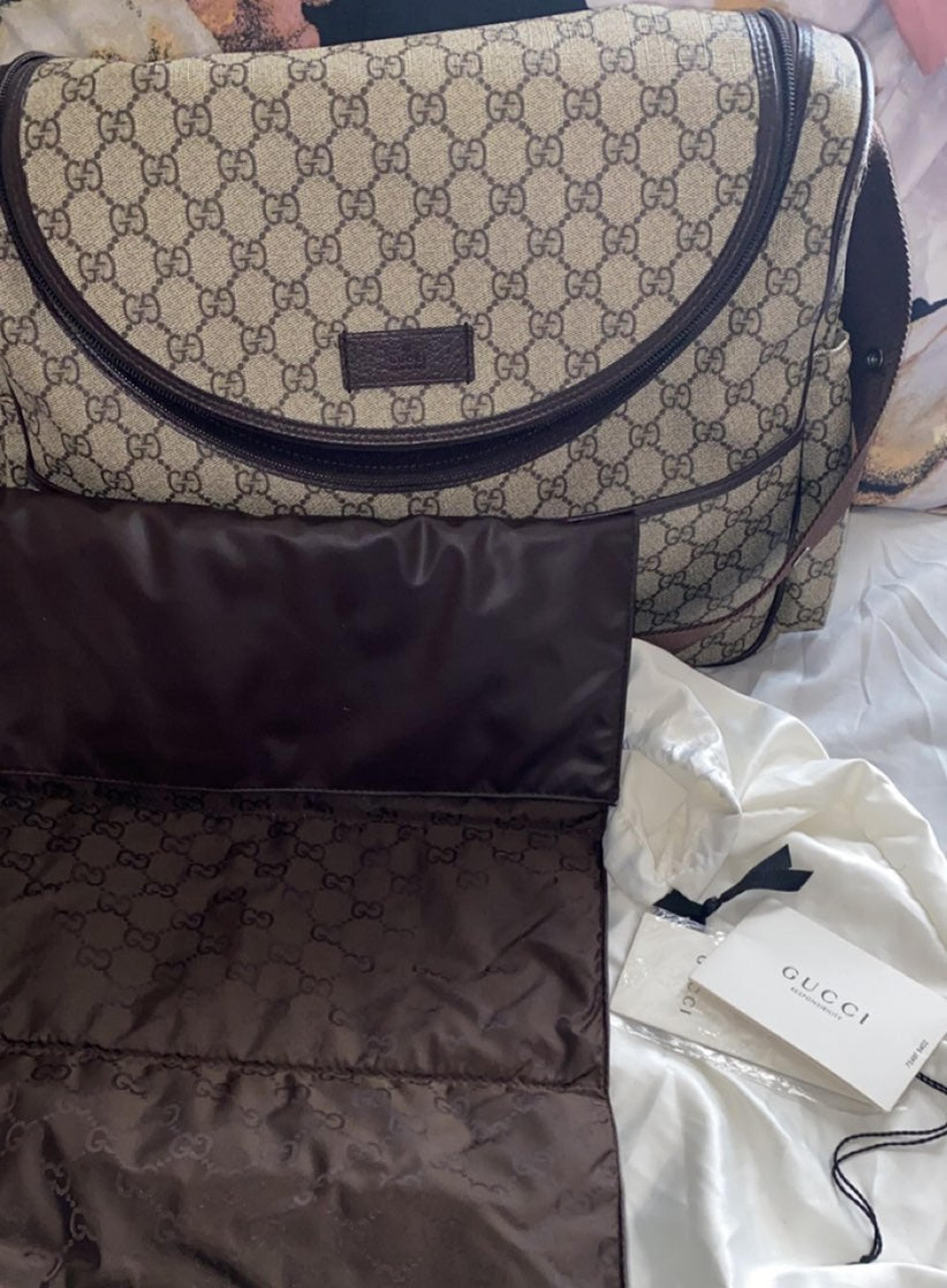 Gucci diaper bag