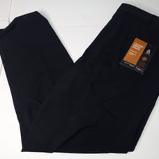 Haggar Black Classic Fit Pleated Dress Pants Men's W38 × L30 NWT MSRP 60