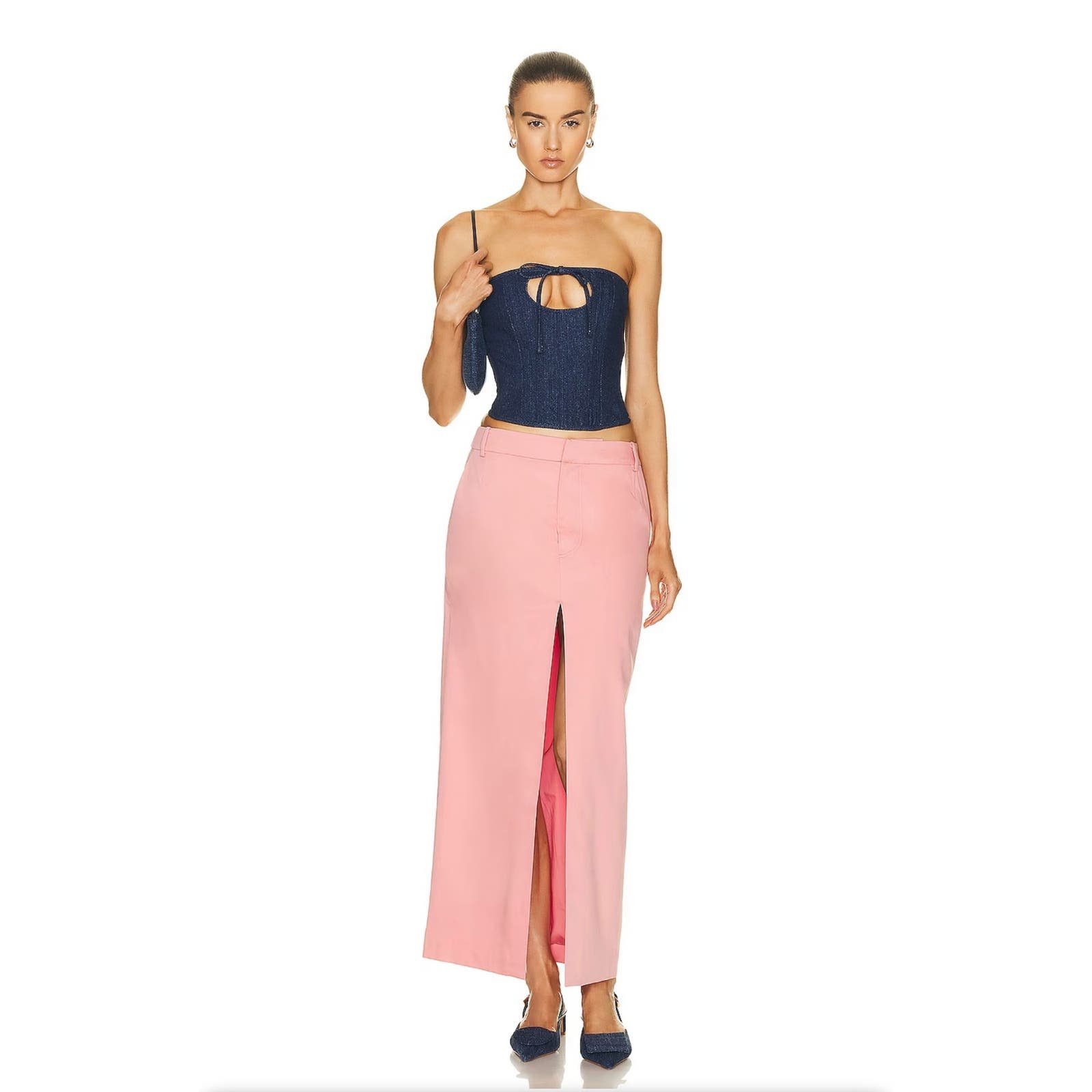 SIR. Giacomo Split Maxi Skirt