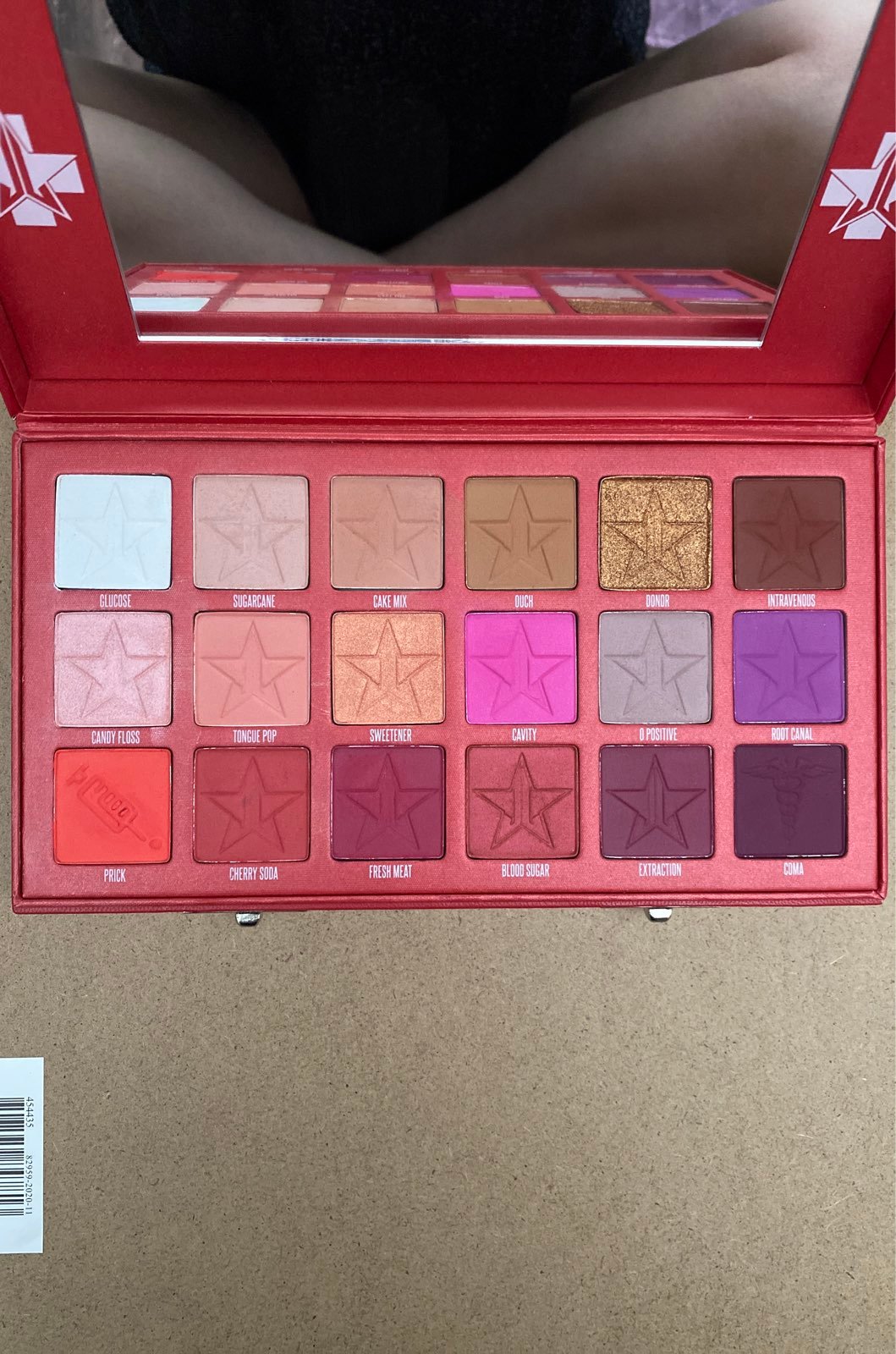 Jeffree Star Cosmetics Blood Sugar Eyeshadow Palette