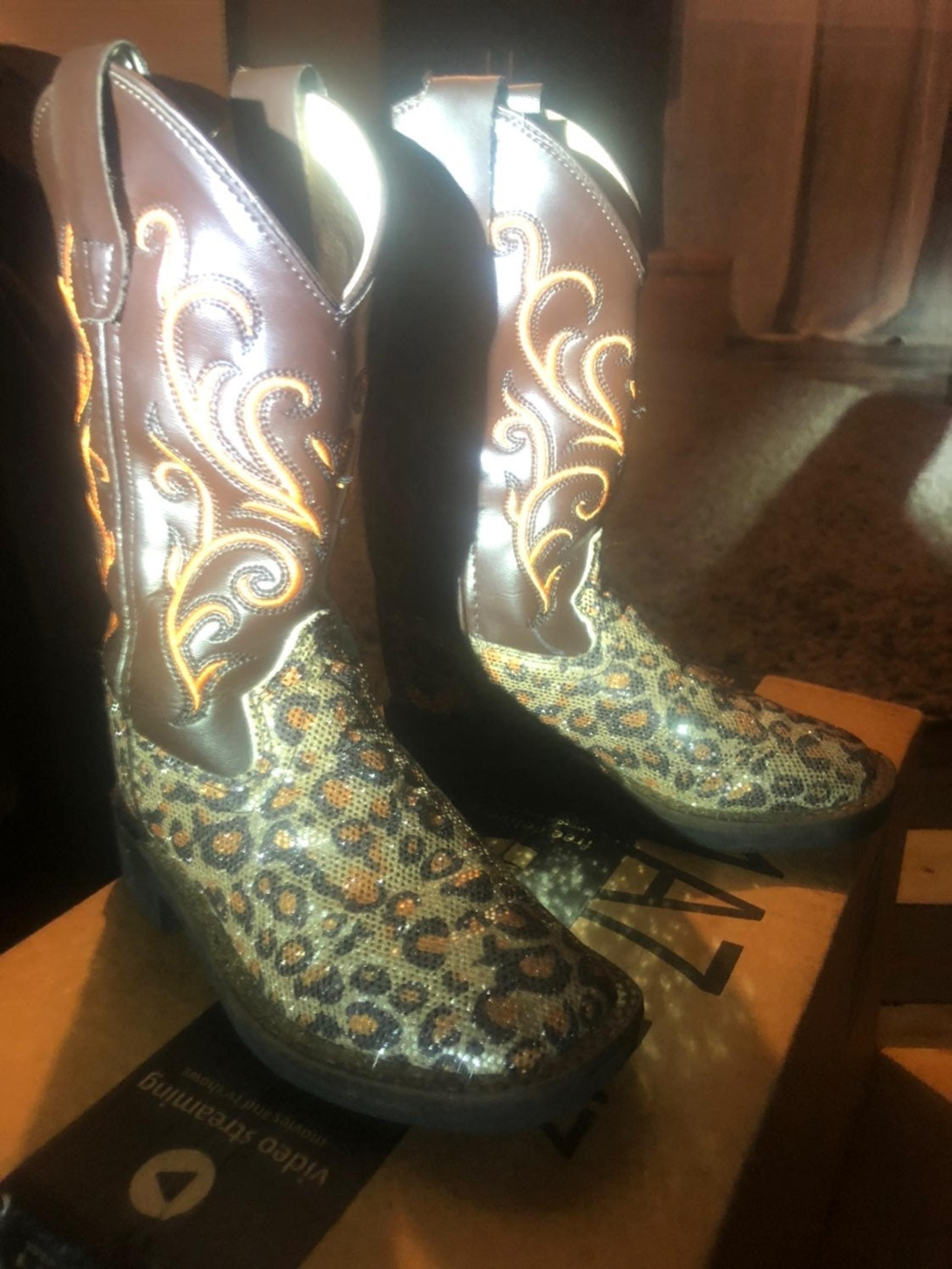 Old West Girls Cowboy Boots