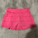 lululemon sonic pink pace rival skirt