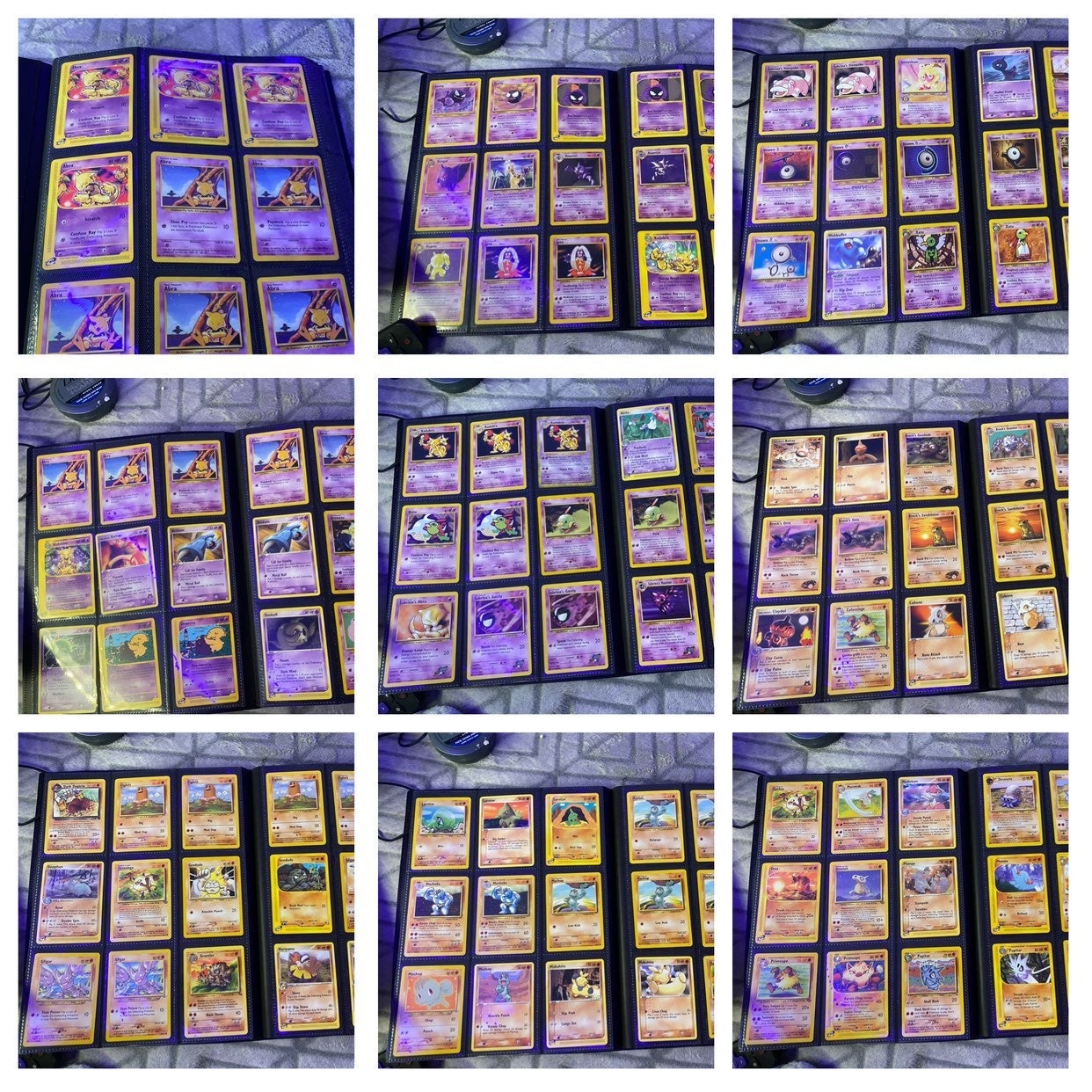Entire collection of pokemon cards