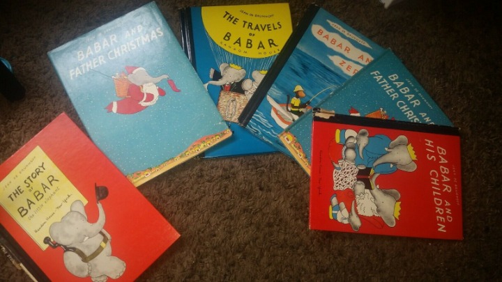 Babar Ser Babar and Father Christmas books 1930s.: Babar and Father Christmas