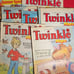 Twinkle 1979 Annual - British Girl's Book Stories Puzzzle Lot Of 7