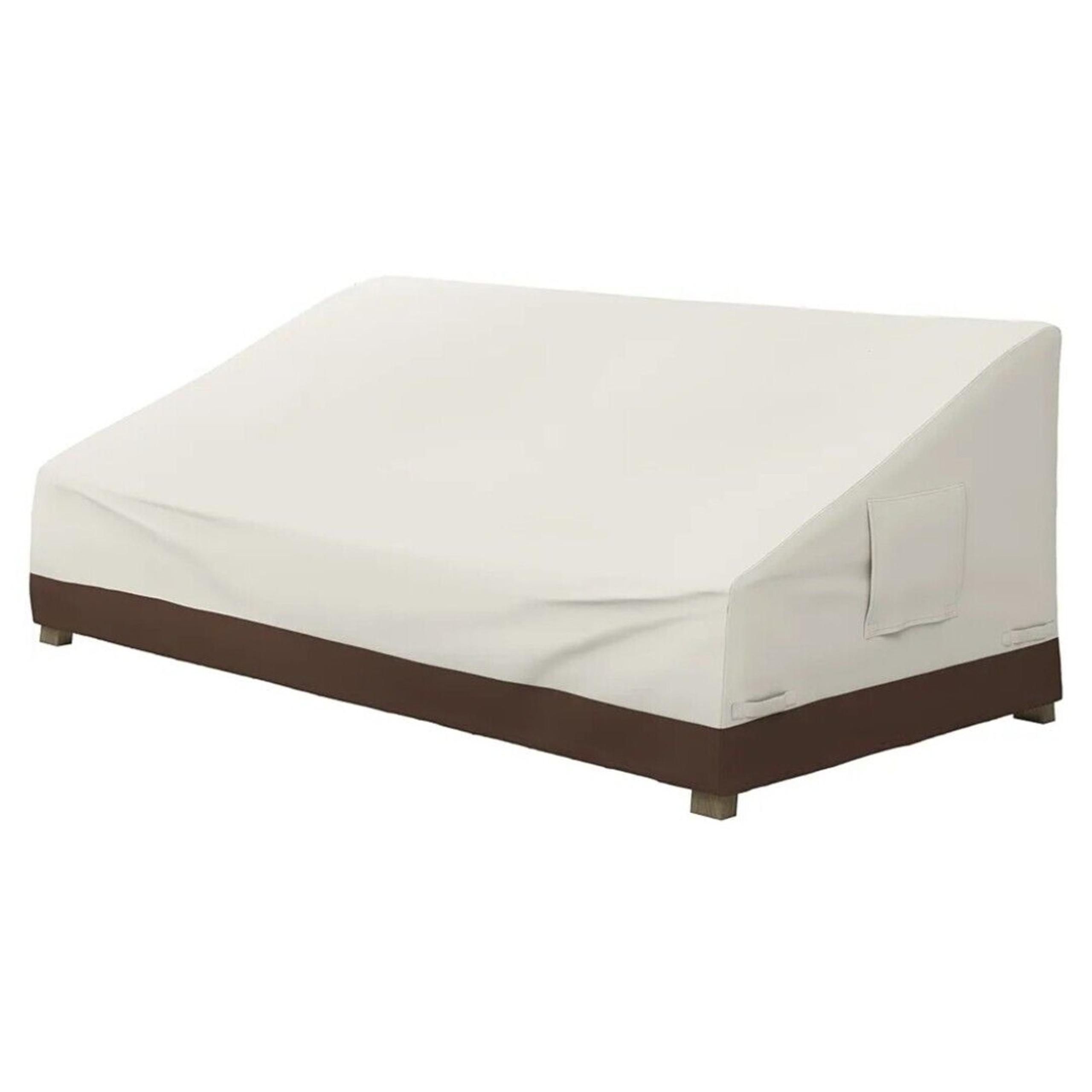 Patio Sofa Cover, 3-Seater Outdoor Deep Lounge Sofa Cover