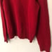 Polo by Ralph Lauren Men's M Medium Red Lambswool V Neck Sweater