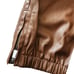PAIGE Mayslie Jogger Vegan Leather Jeans - Size 10, Cognac color - Fall- NWOT