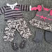 Bitty twins camouflage outfits