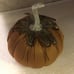 BROWN ARTISIAN PUMPKIN