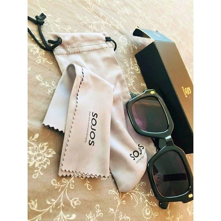 Vintage Oversized Square Sunglasses for Women Retro Women Luxury Big Sun Glasses