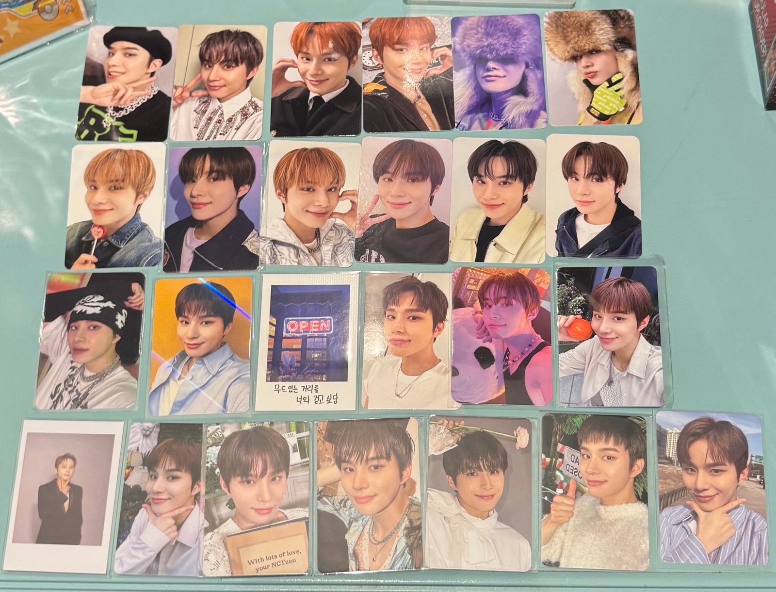 NCT 127 Jungwoo Photocards / misc Bundle PC Lot