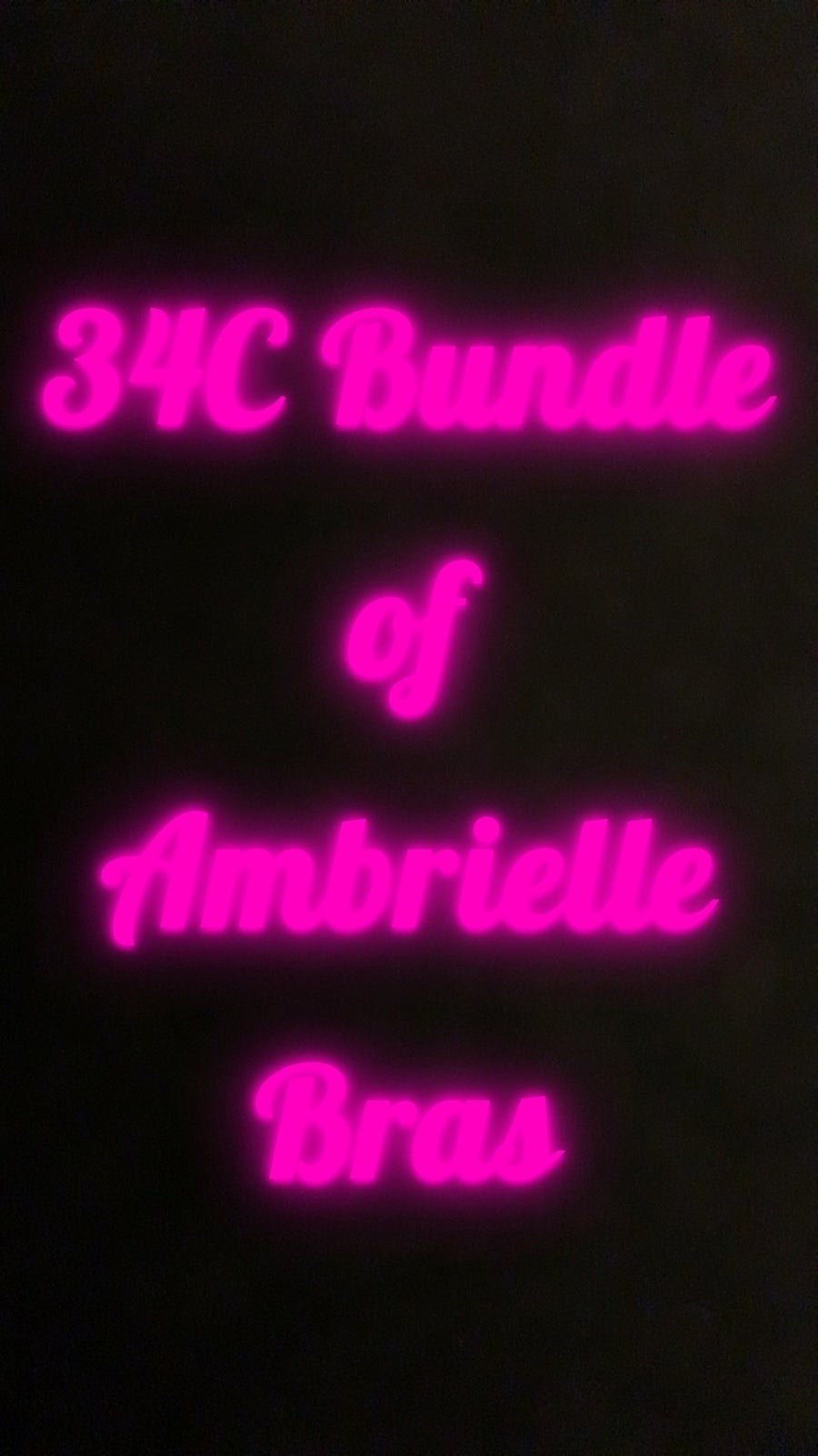 Bundle of 34 C Ambrielle Bras