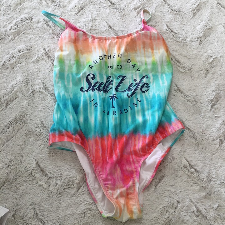 NWT Salt Life tie dye one piece swimsuit size small
