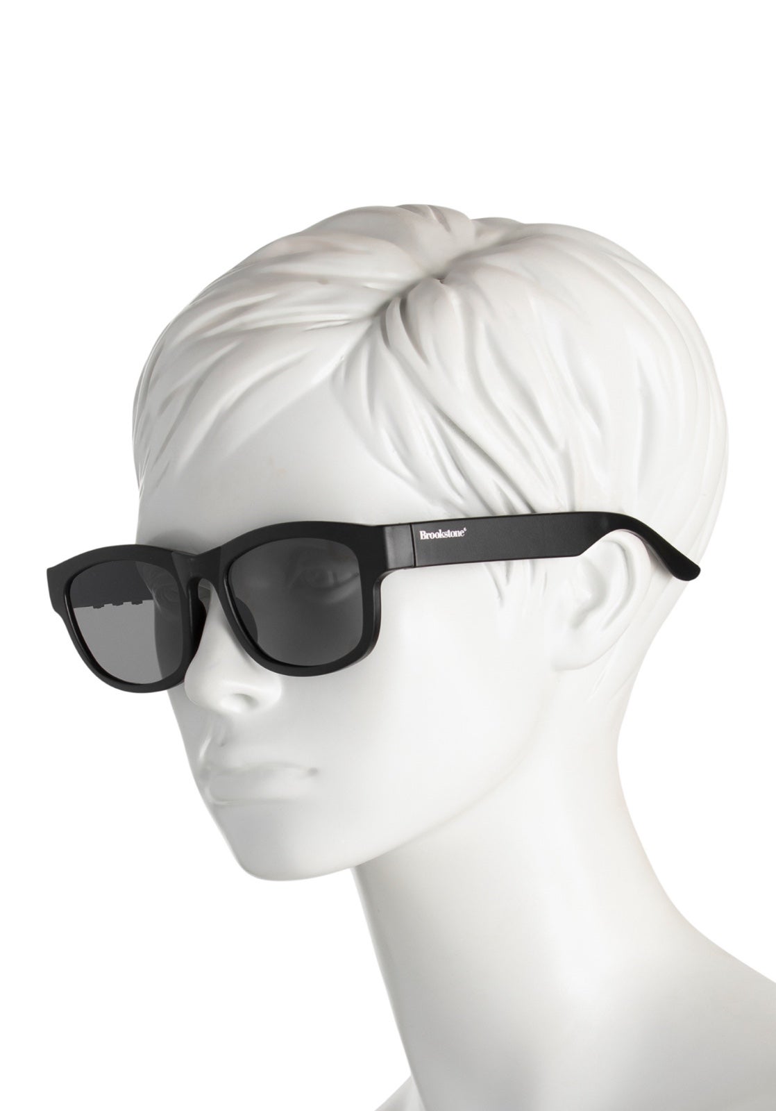 Brookstone Audio Built-in Speakers Sunglasses Black
