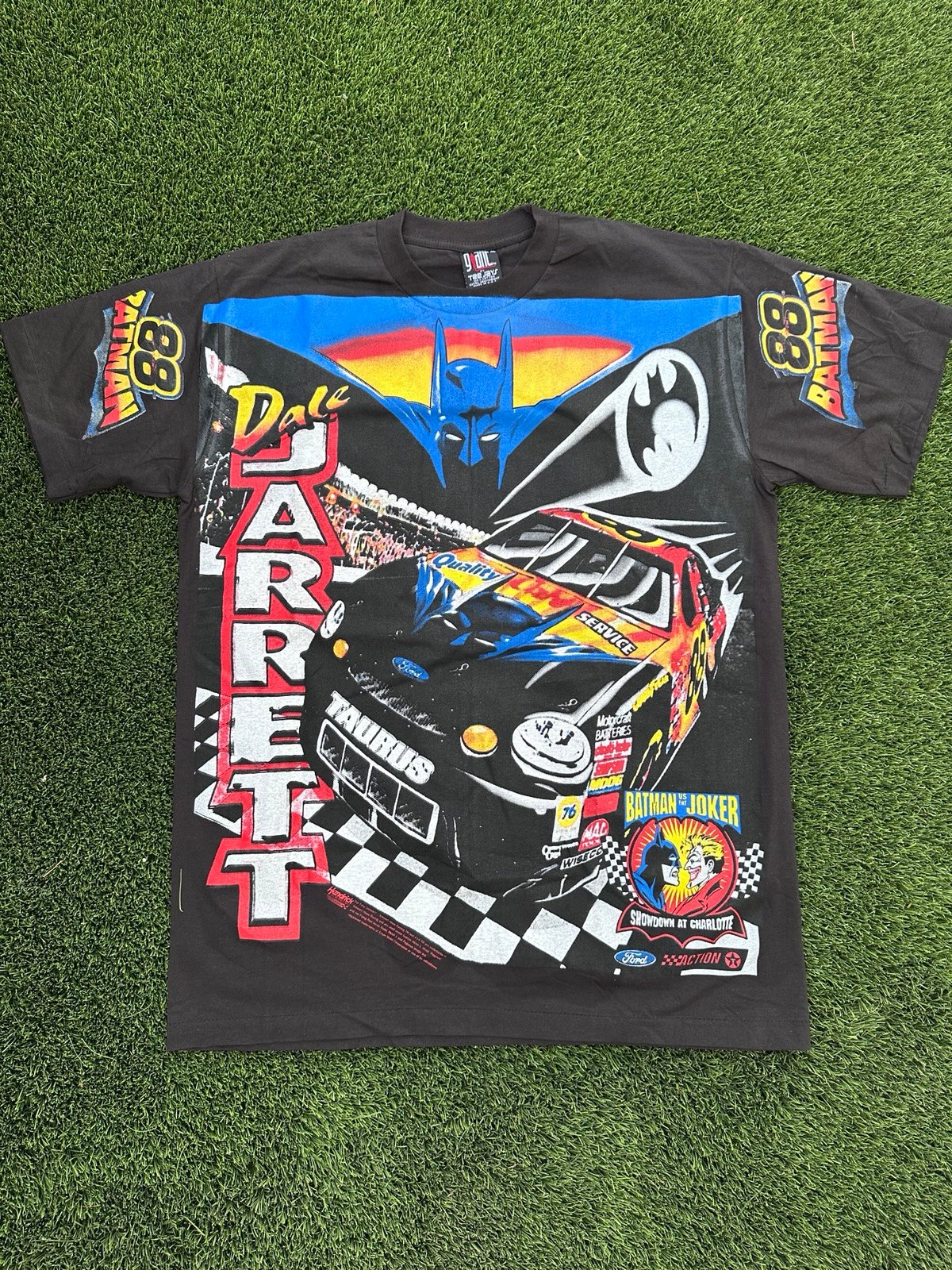 Dale Jarrett Nascar Batman Shirt Mens Black All Over Print AOP Modern