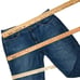 Paige women's Jimmy Jimmy Cropped Frances mid rise cotton blend zip fly jeans 32