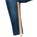 Paige women's Jimmy Jimmy Cropped Frances mid rise cotton blend zip fly jeans 32
