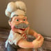 LAAF Collection Italian chef wine bottle holder