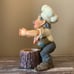 LAAF Collection Italian chef wine bottle holder