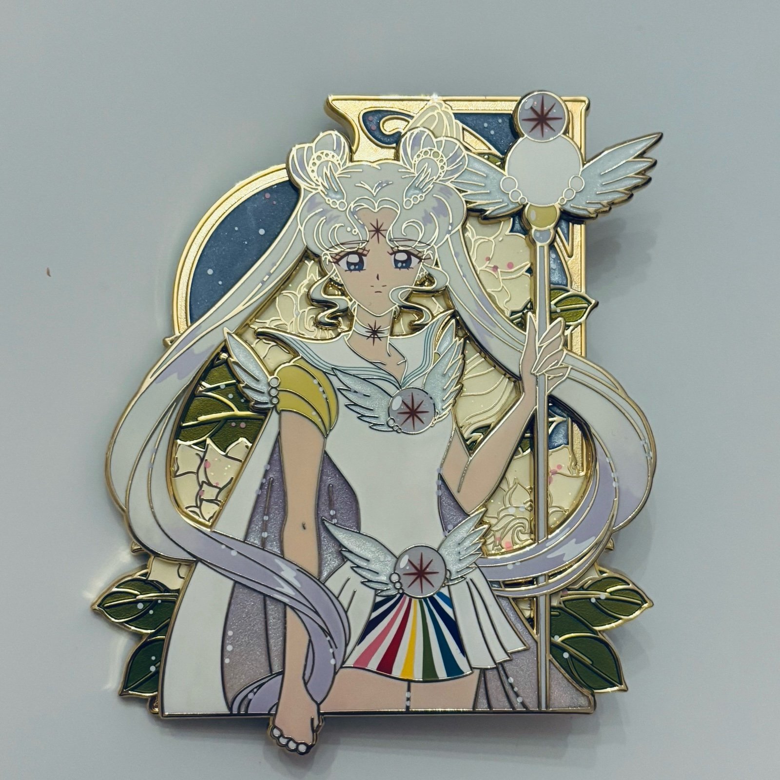 CLA Sailor Cosmos Moon Lore Pin