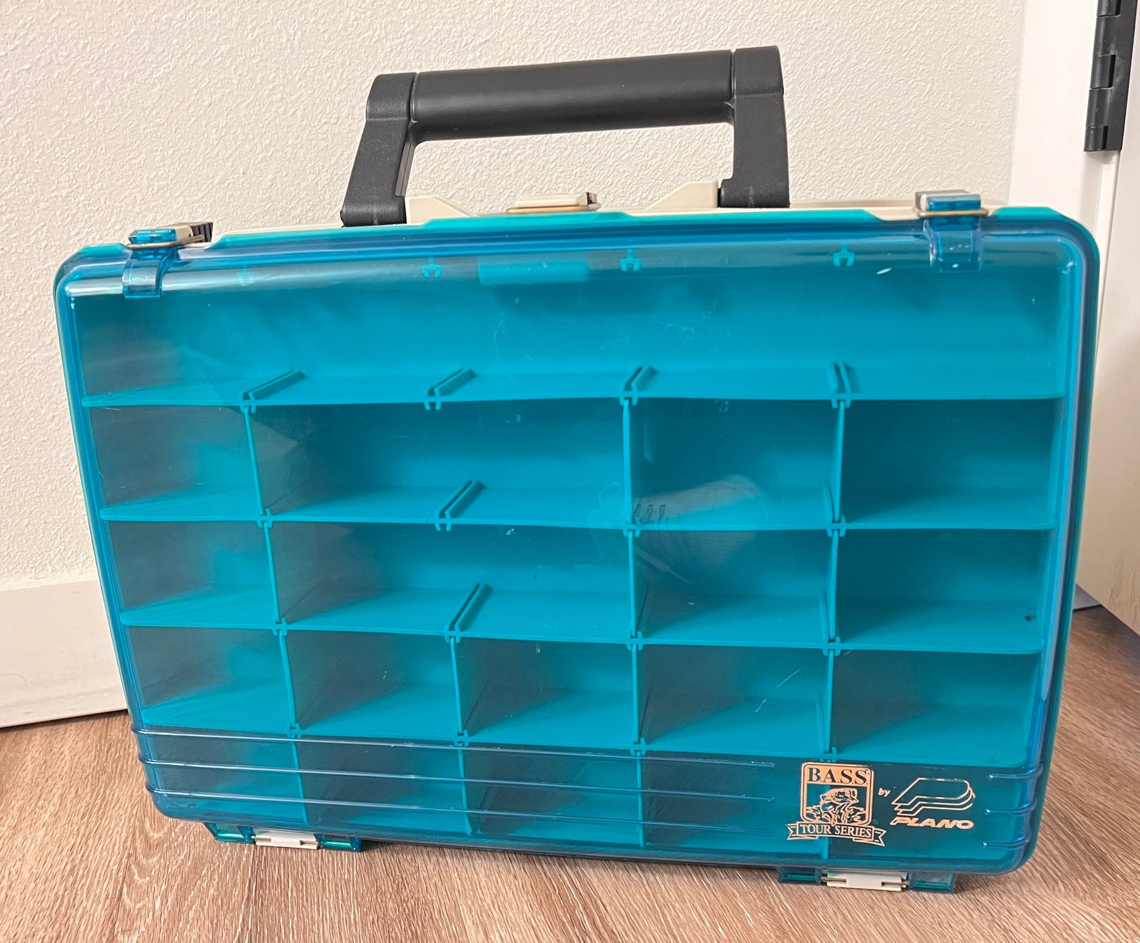 Vintage Plano Bass Tour Series Guide Big Tackle Box Model 1258