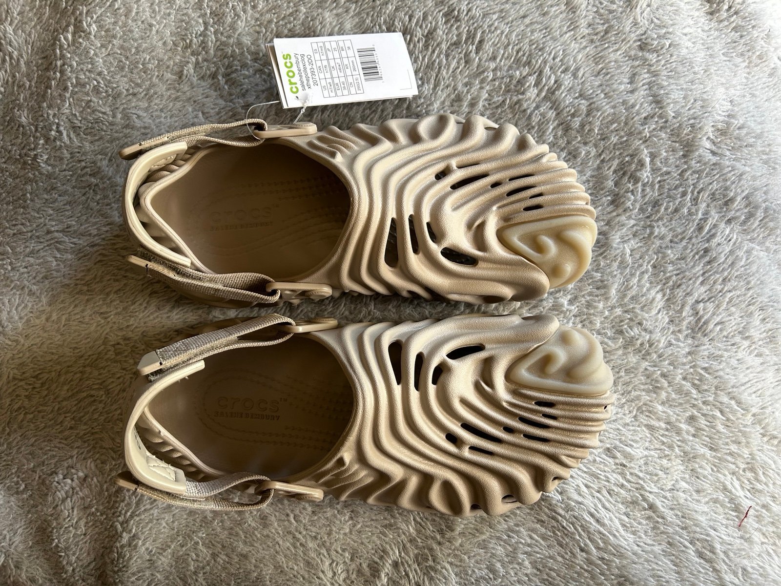 Crocs Pollex Clog x Salehe Bembury Horchata M7 W9