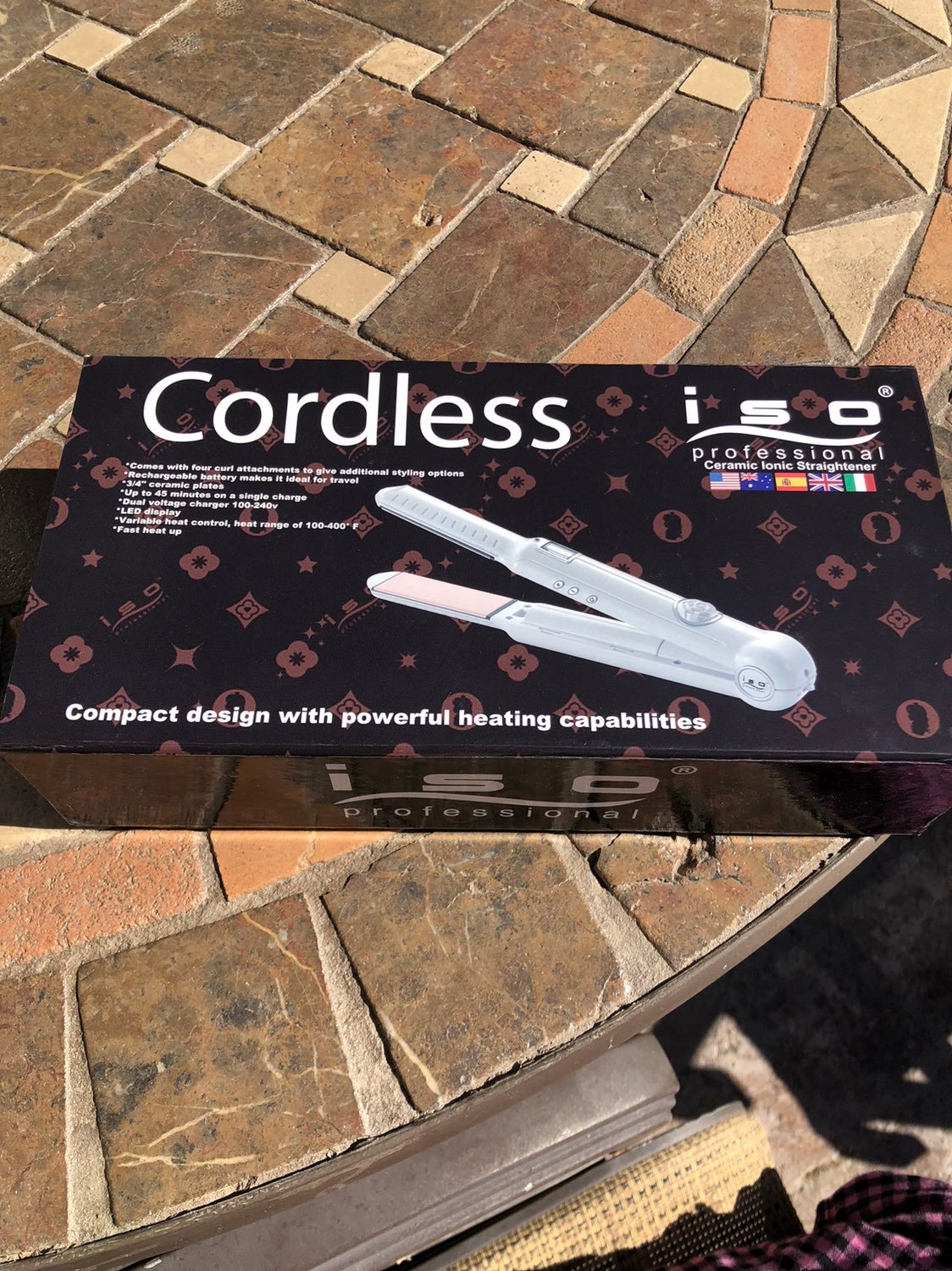 ISO Professional Cordless Straightener