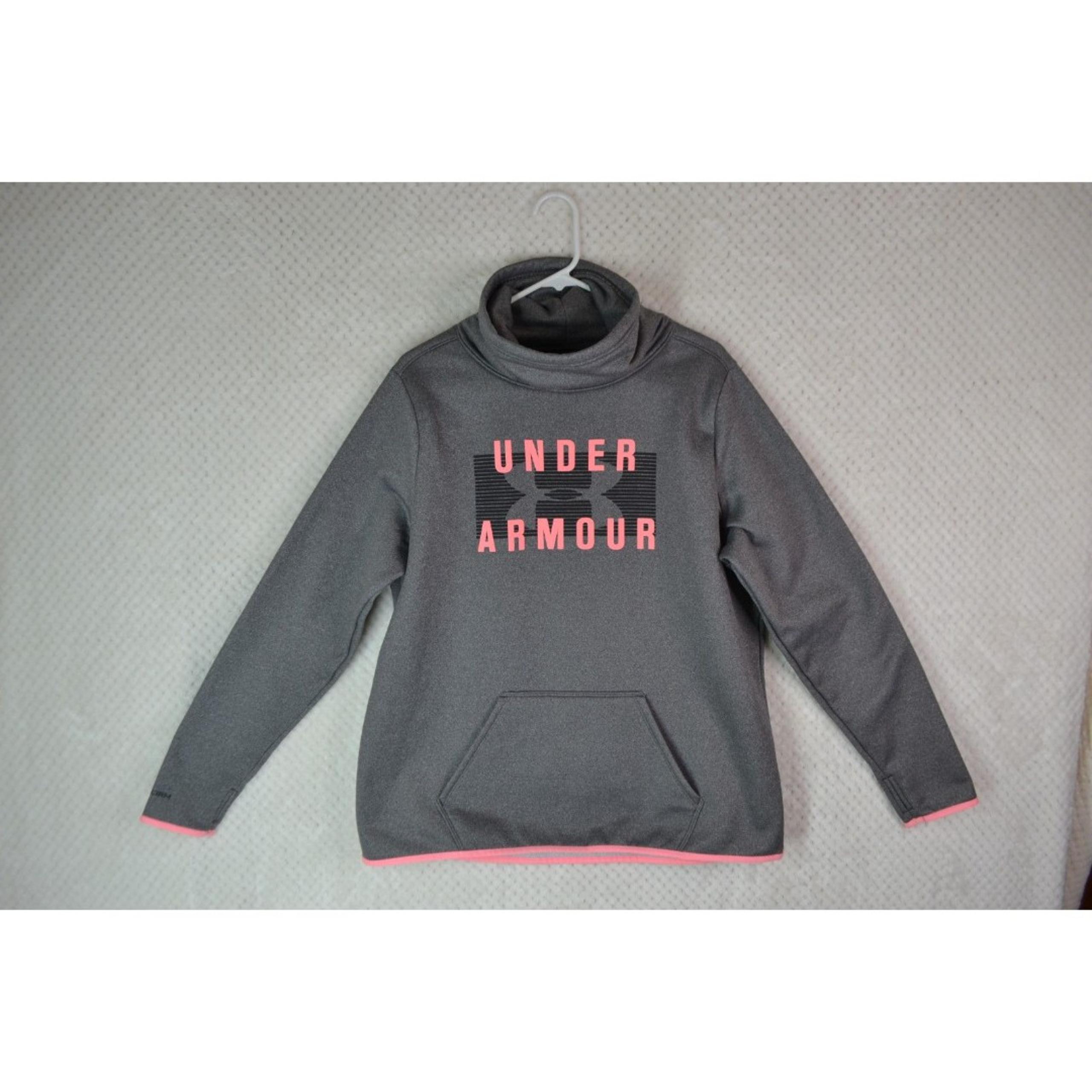 Under Armour Storm Women's XL Grey Cowl Neck Fleece Sweatshirt