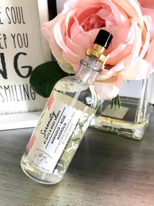 Bath and body works Aromatherapy Serenity Pillow Mist Rose