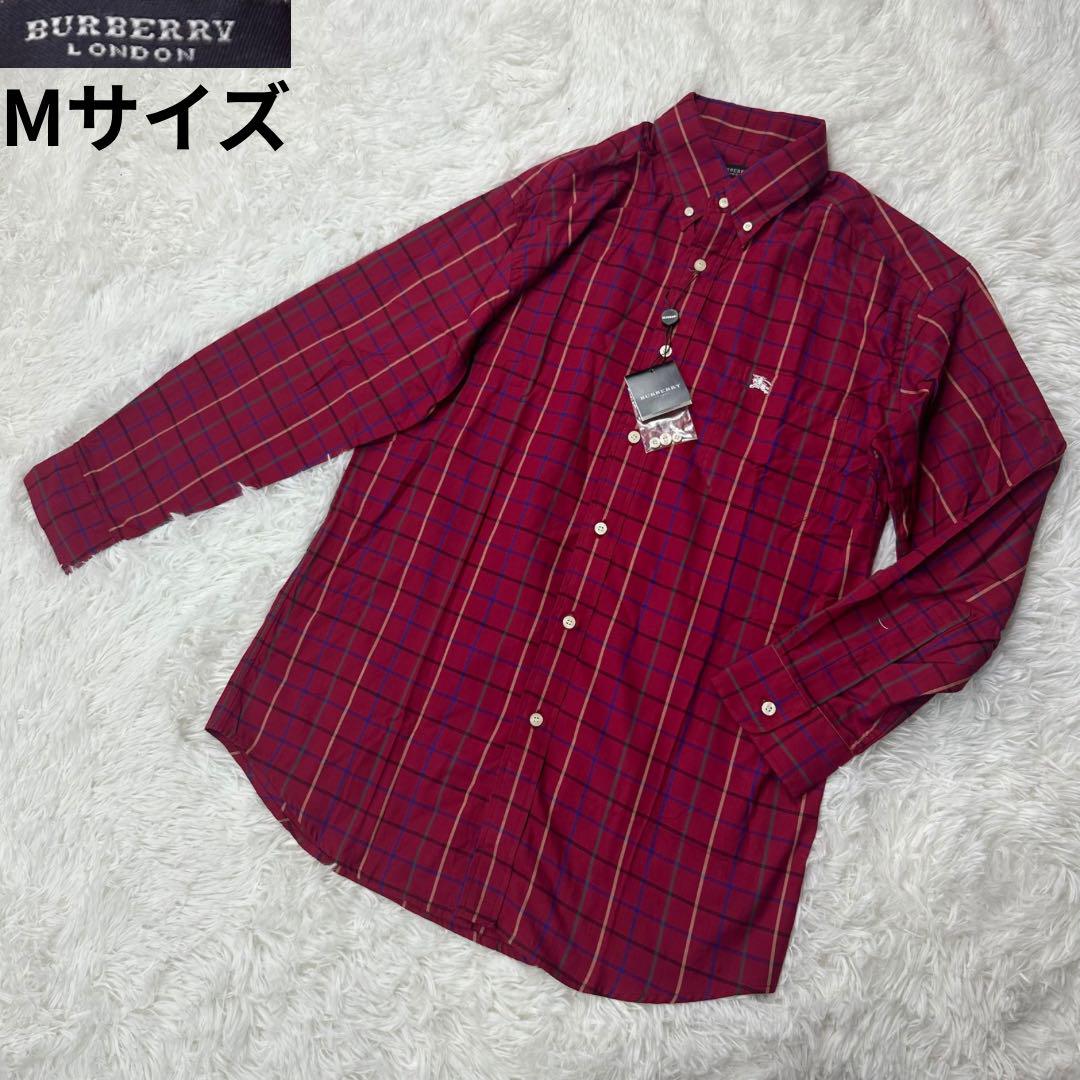 Burberry London ✨ Brand New with Tag Nova Check Shirt Wine M Size
