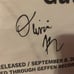 Signed Olivia Rodrigo guts poster