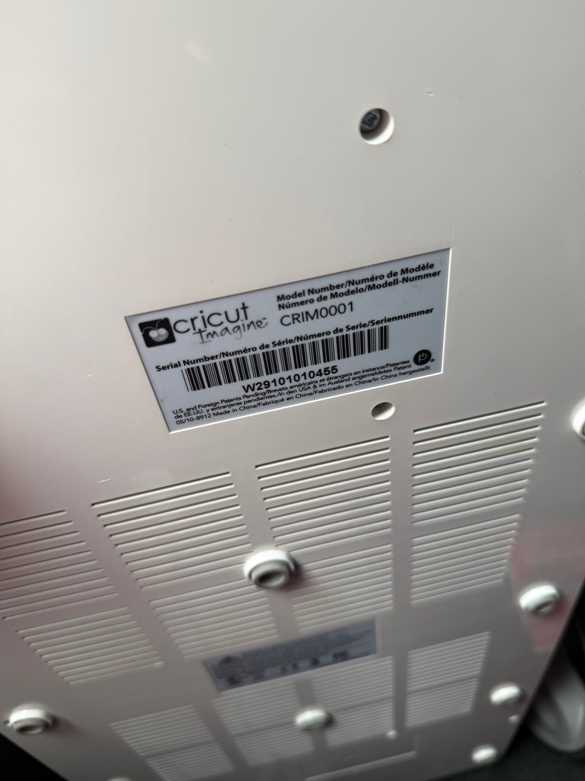 Cricut imagine and cartridges