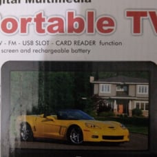 Digital Multimedia Portable TV with FM
