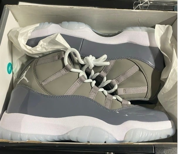 Jordan 11 Retro Cool Grey Size 11