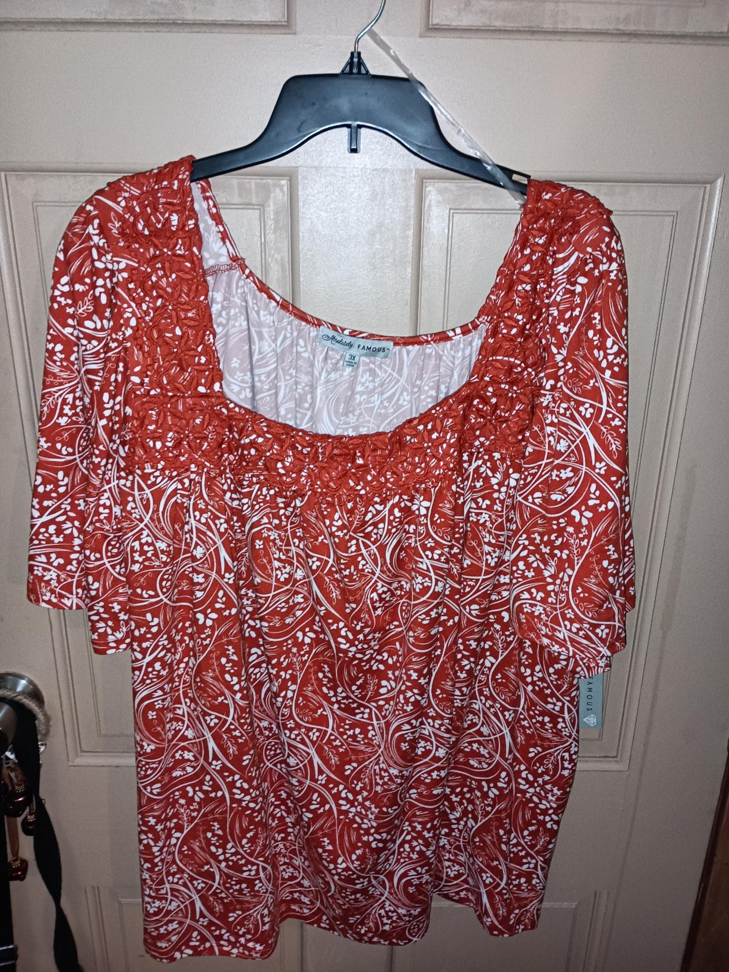 Ladies plus size blouse