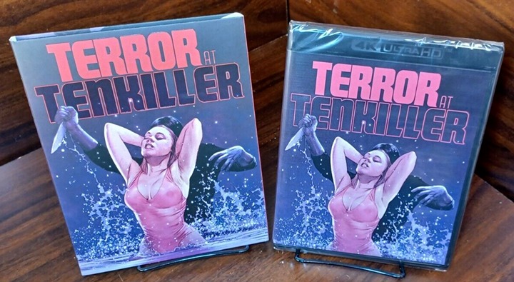 TERROR AT TENKILLER (4K, Vinegar Syndrome) w/SLIPCOVER-NEW-Free Box Shipping