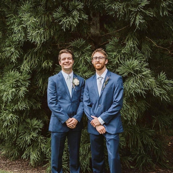 K&G Men’s Blue Suit - Worn Once