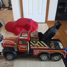 1981 BUDDY L KENWORTH 24HR TOW TRUCK GOOD CONDITION