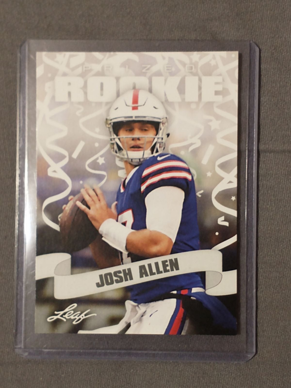 Josh Allen Prized Rookie Card
