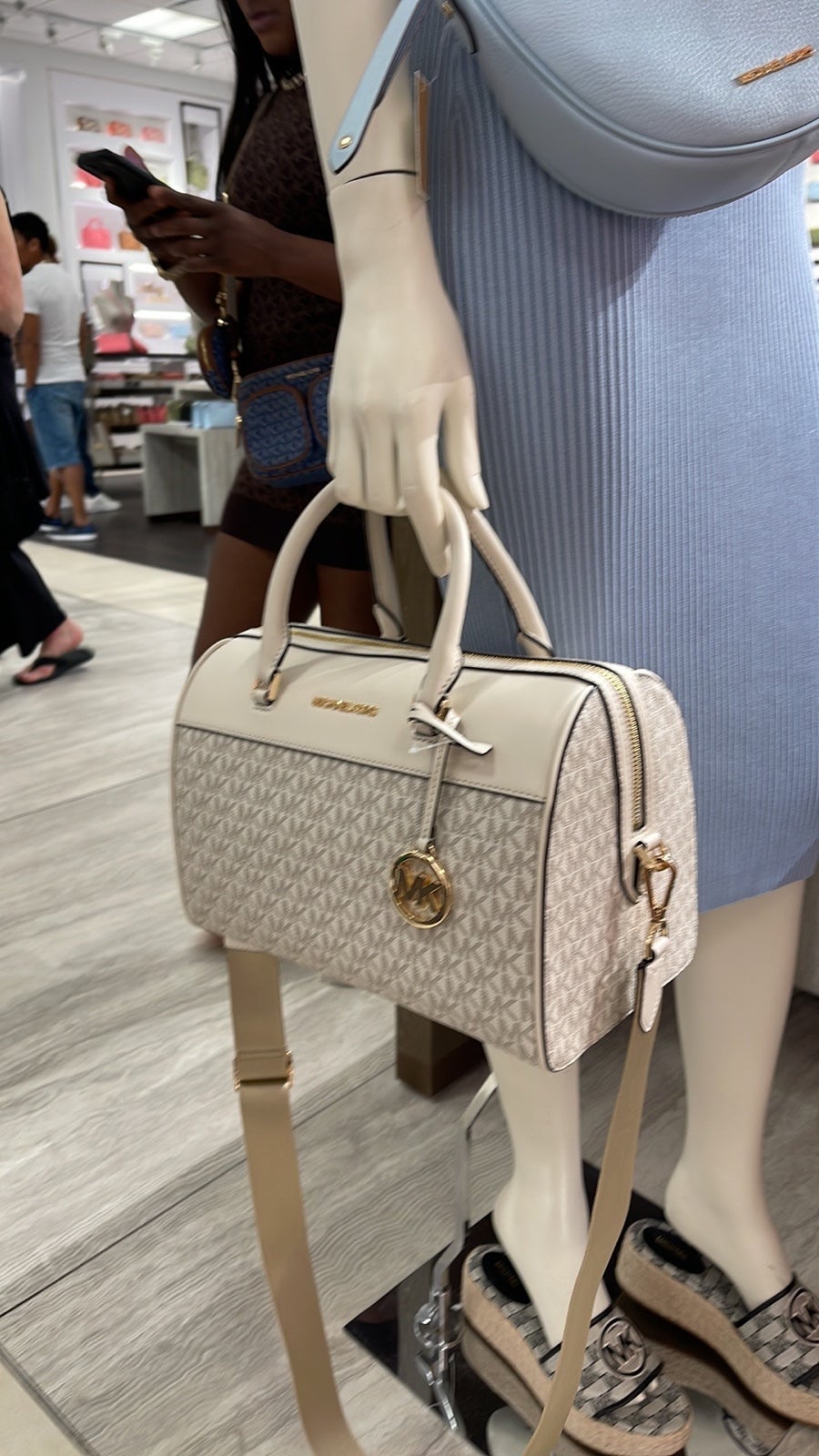 Michael Kors med Duffel Travel - Leather/Coated MICHAEL KORS TRAVEL 35S2GTFU2B