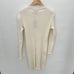 Twenty Montreal NWT Sunnyside Lounge Funnel Neck Dress in Ivory // XS