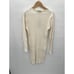 Twenty Montreal NWT Sunnyside Lounge Funnel Neck Dress in Ivory // XS