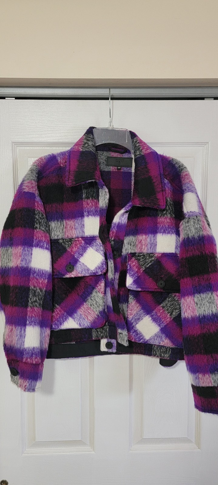 Blank NYC Womens Size Small Button Down Cropped Jacket