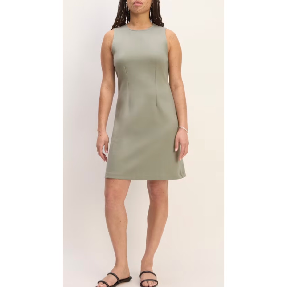 NWT Everlane Women's The Dream Shift Dress Sage Green size M