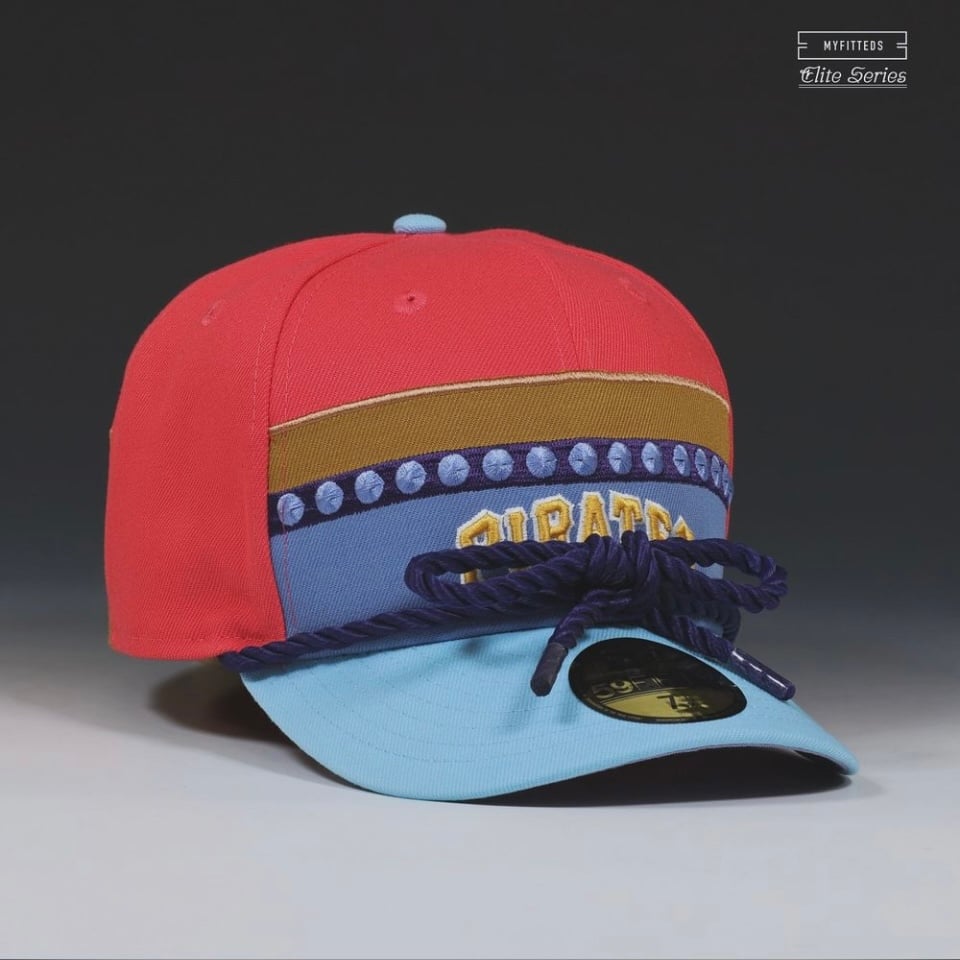 Myfitteds Pittsburgh pirates banpresto nami gltiter new era 59fifty size 7 1/8 b